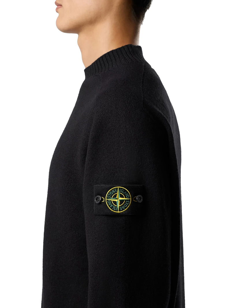 MAGLIONE IN LANA RWS INFELTRITA CON MANICHE RAGLAN