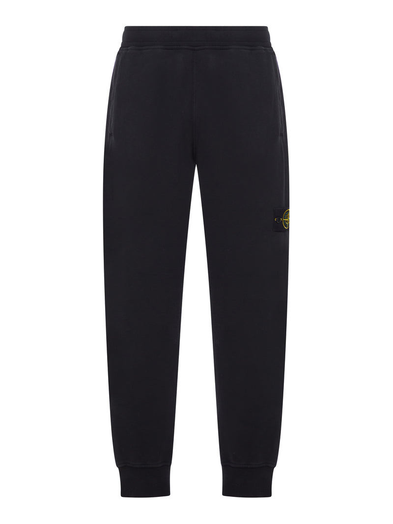 PANTALONI JOGGERS IN COTONE CON LOGO COMPASS