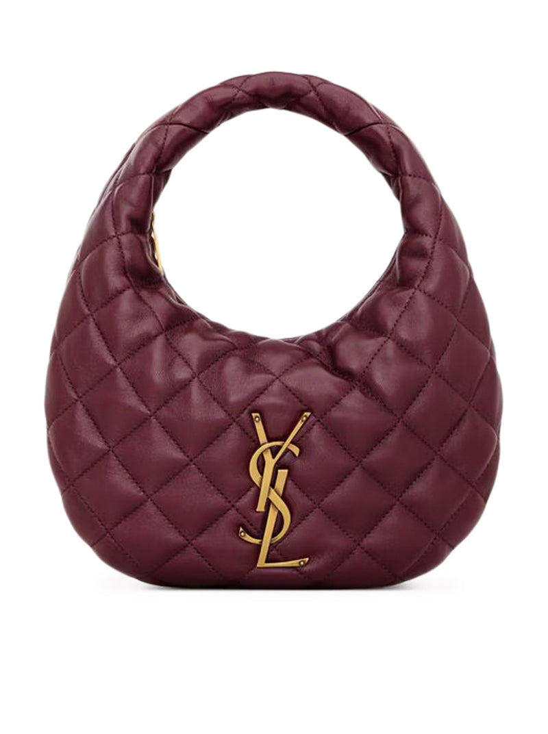BORSA ICARINO IN NAPPA TRAPUNTATA