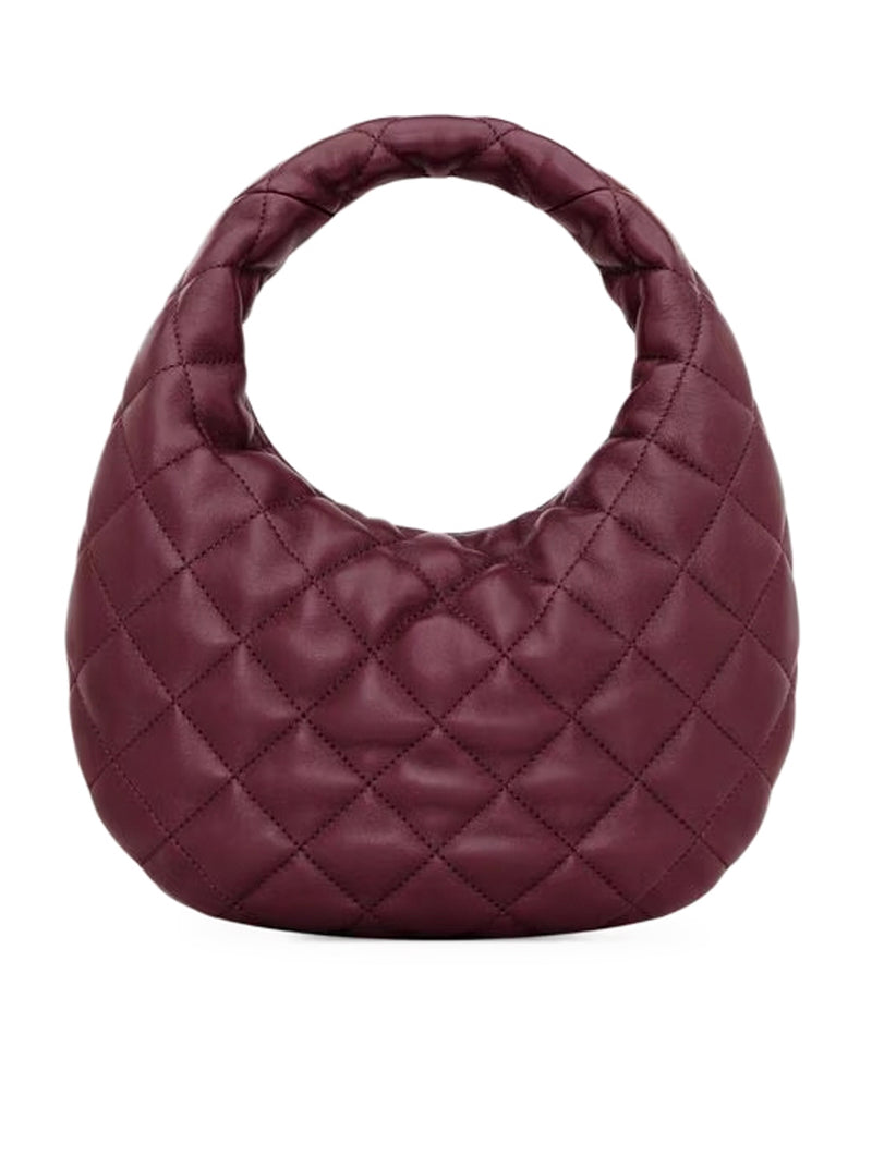 BORSA ICARINO IN NAPPA TRAPUNTATA