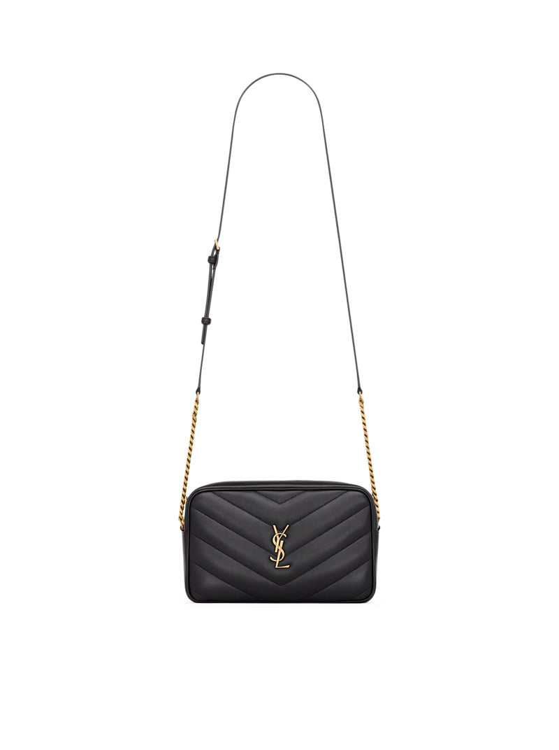 CAMERA BAG LOULOU IN AGNELLO MATELASSÉ