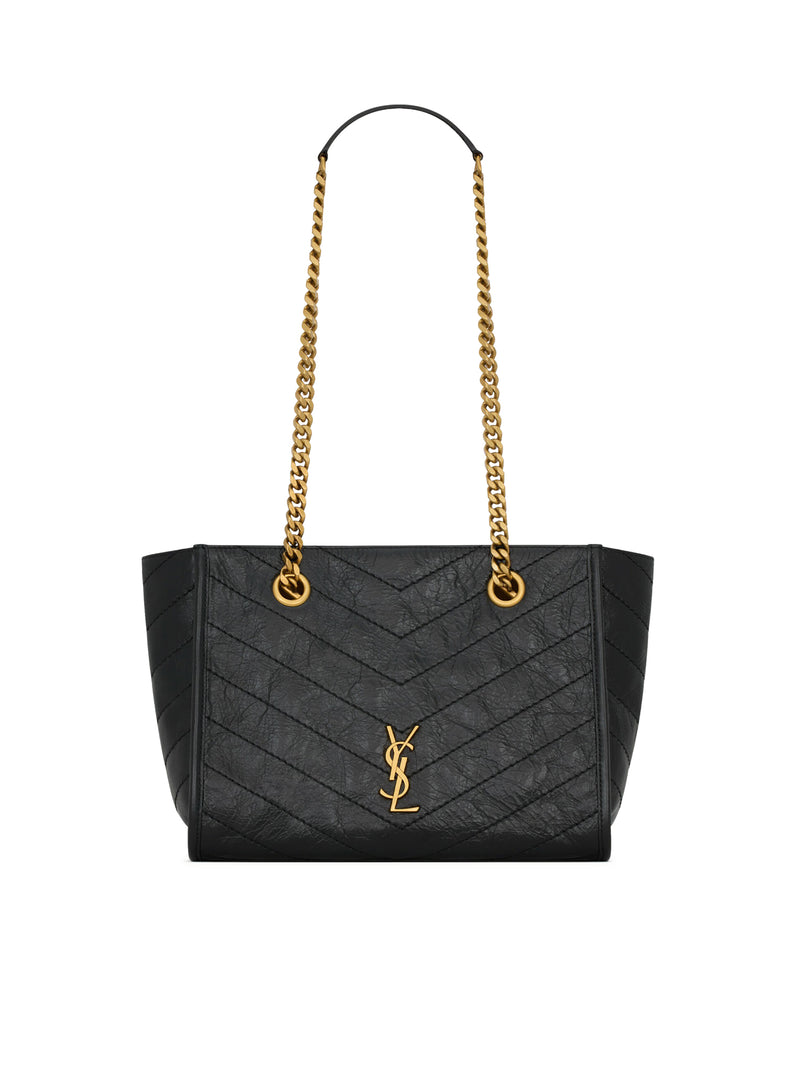 BORSA SHOPPING NIKI PICCOLA IN PELLE VINTAGE