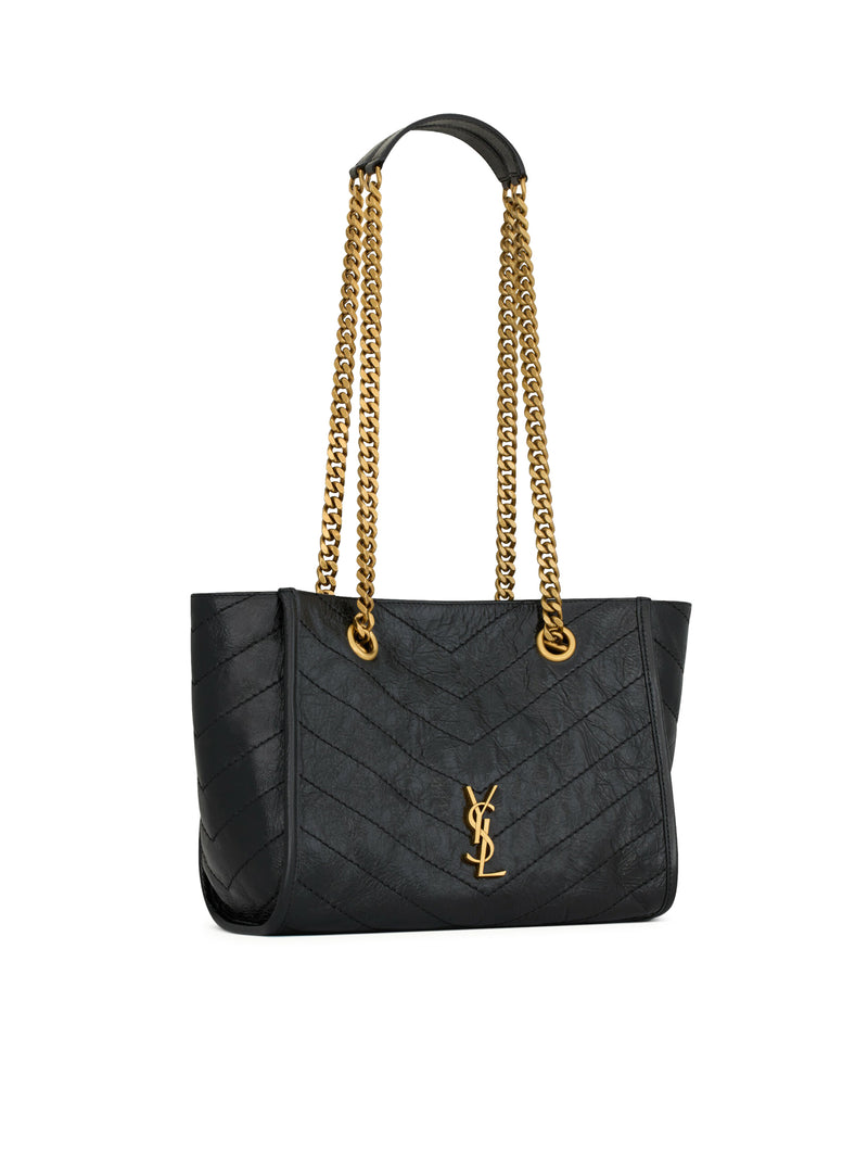 BORSA SHOPPING NIKI PICCOLA IN PELLE VINTAGE