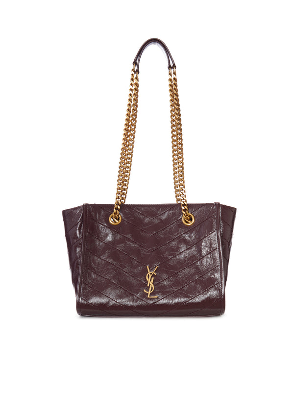 BORSA SHOPPING NIKI PICCOLA IN PELLE VINTAGE