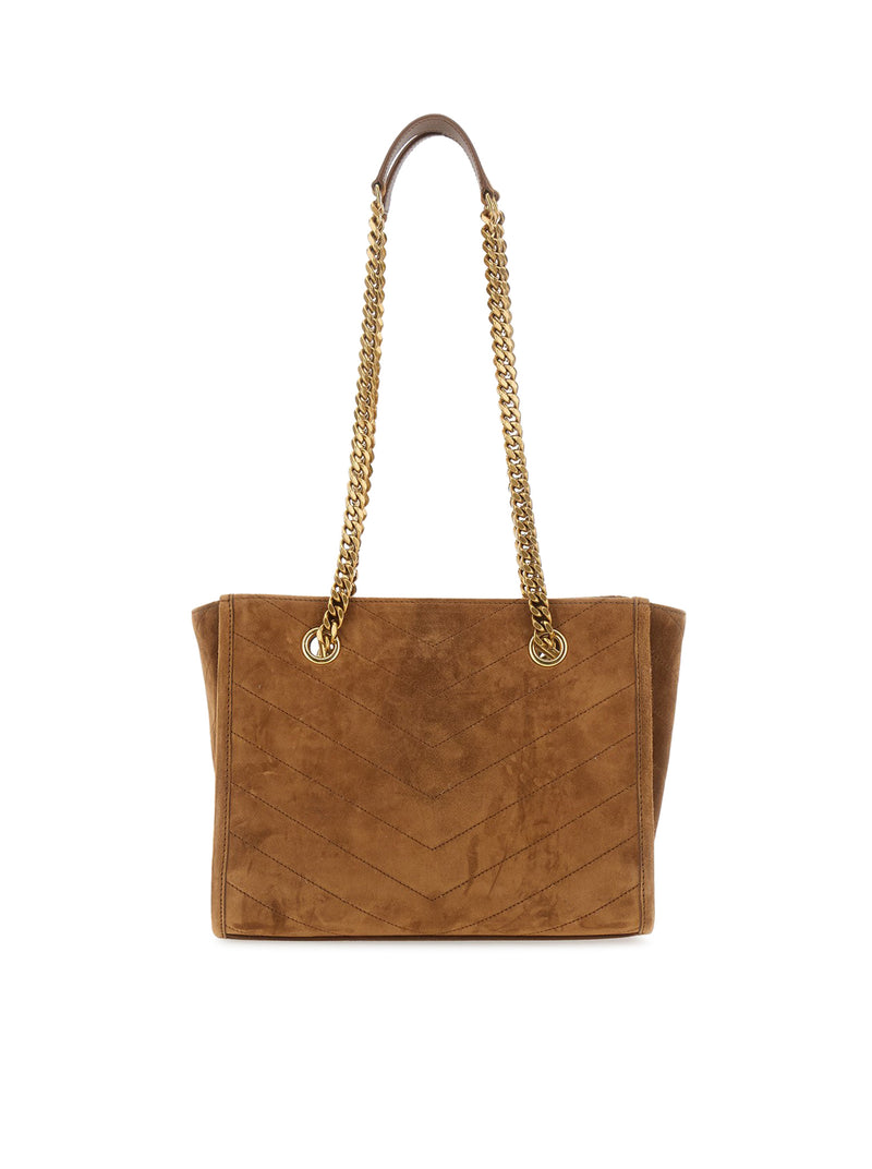 BORSA NIKI SHOPPING IN SUEDE