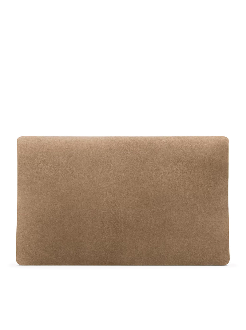 POCHETTE ENVELOPE CASSANDRE GRANDE IN SUEDE