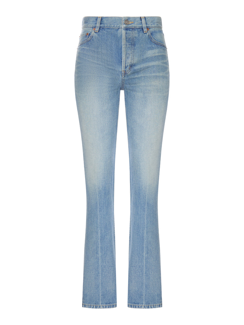 STRAIGHT JEANS IN AUTHENTIC DENIM