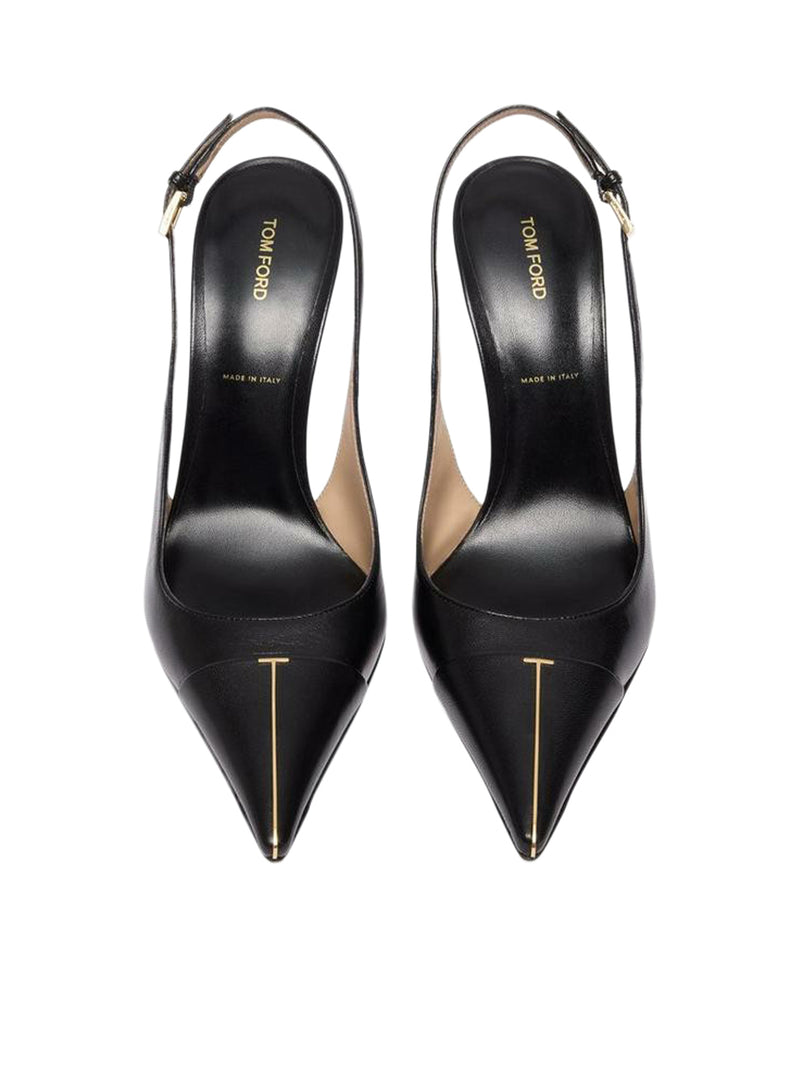 SLINGBACK THEA IN PELLE LUCIDA