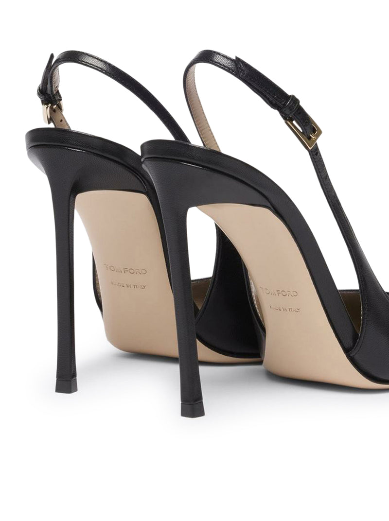 SLINGBACK THEA IN PELLE LUCIDA