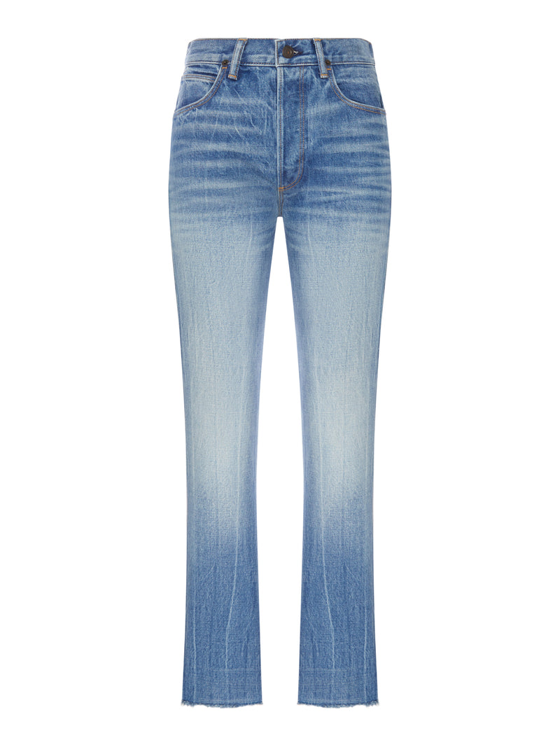 JEANS SLIM BOOTCUT IN DENIM LAVATO