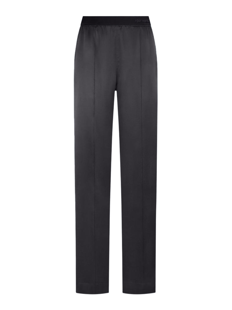 PJ PANTS IN RASO DI SETA