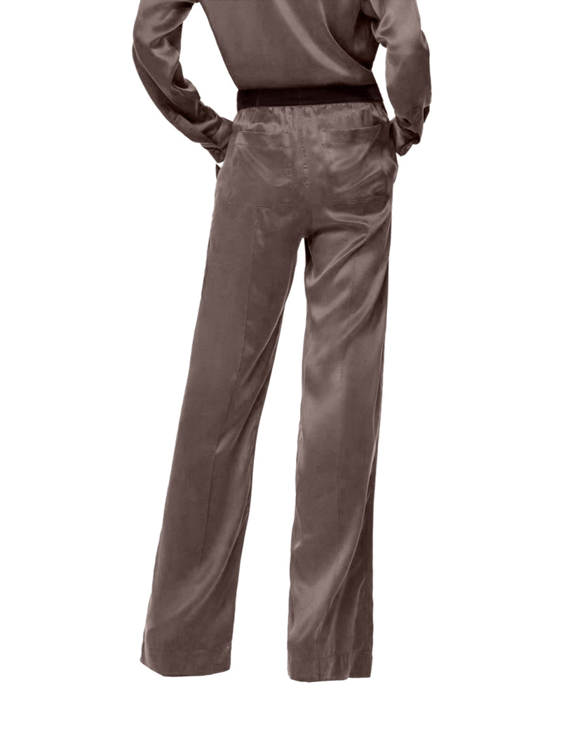 PJ PANTS IN RASO DI SETA