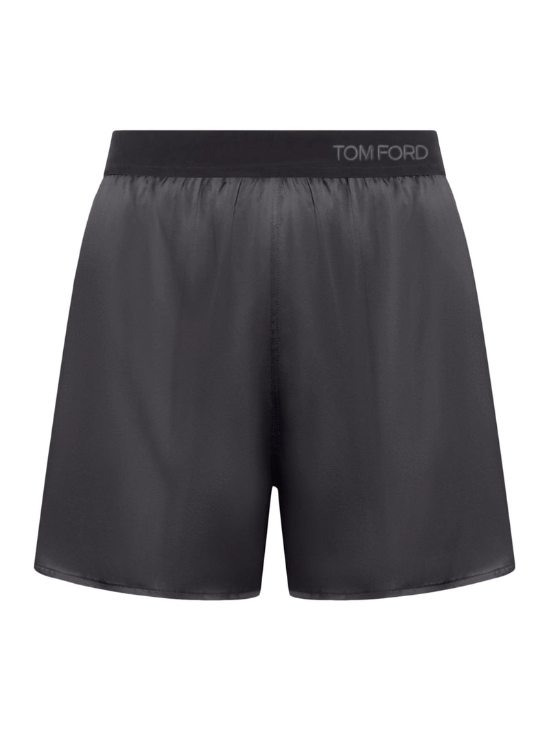 SHORTS IN SATIN DI SETA