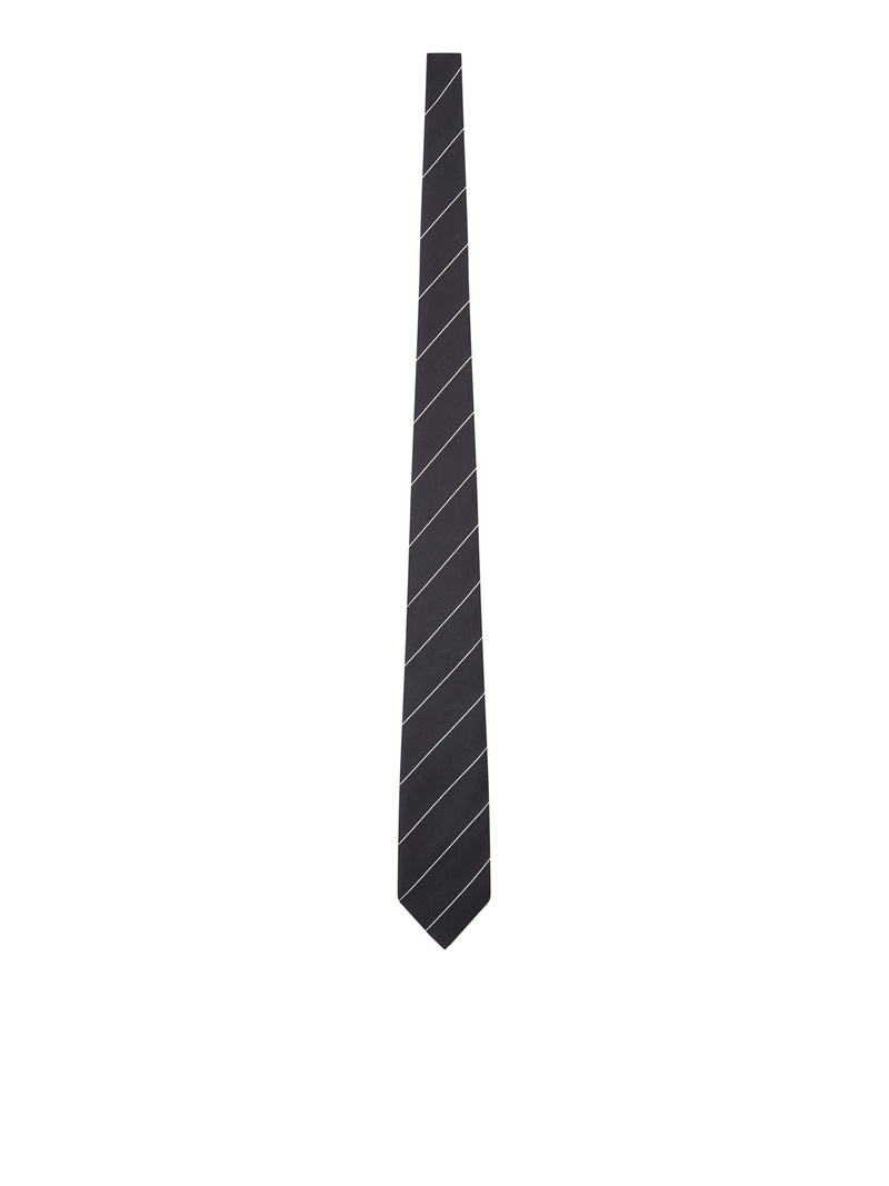 CRAVATTA IN SETA CON MOTIVO GEOMETRICO