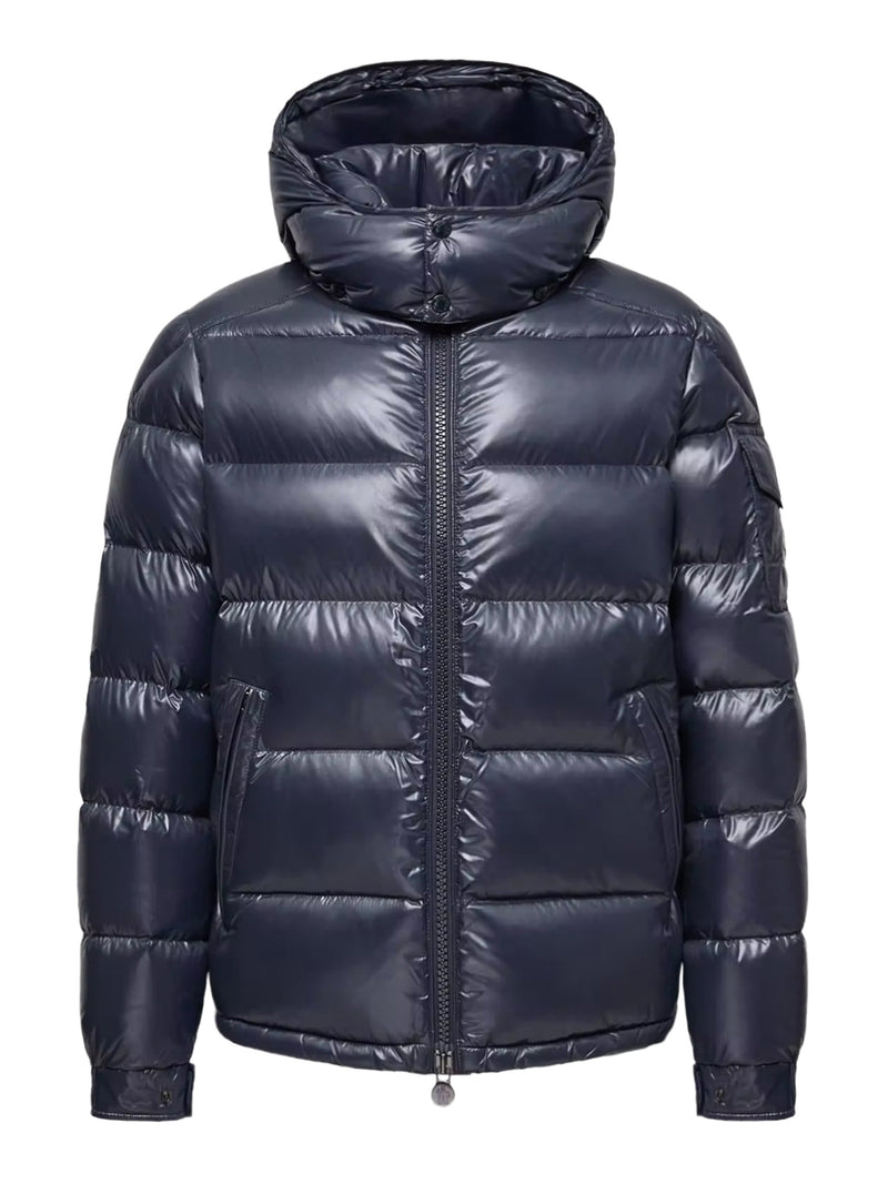 PIUMINO CORTO MONCLER MAYA CON CAPPUCCIO