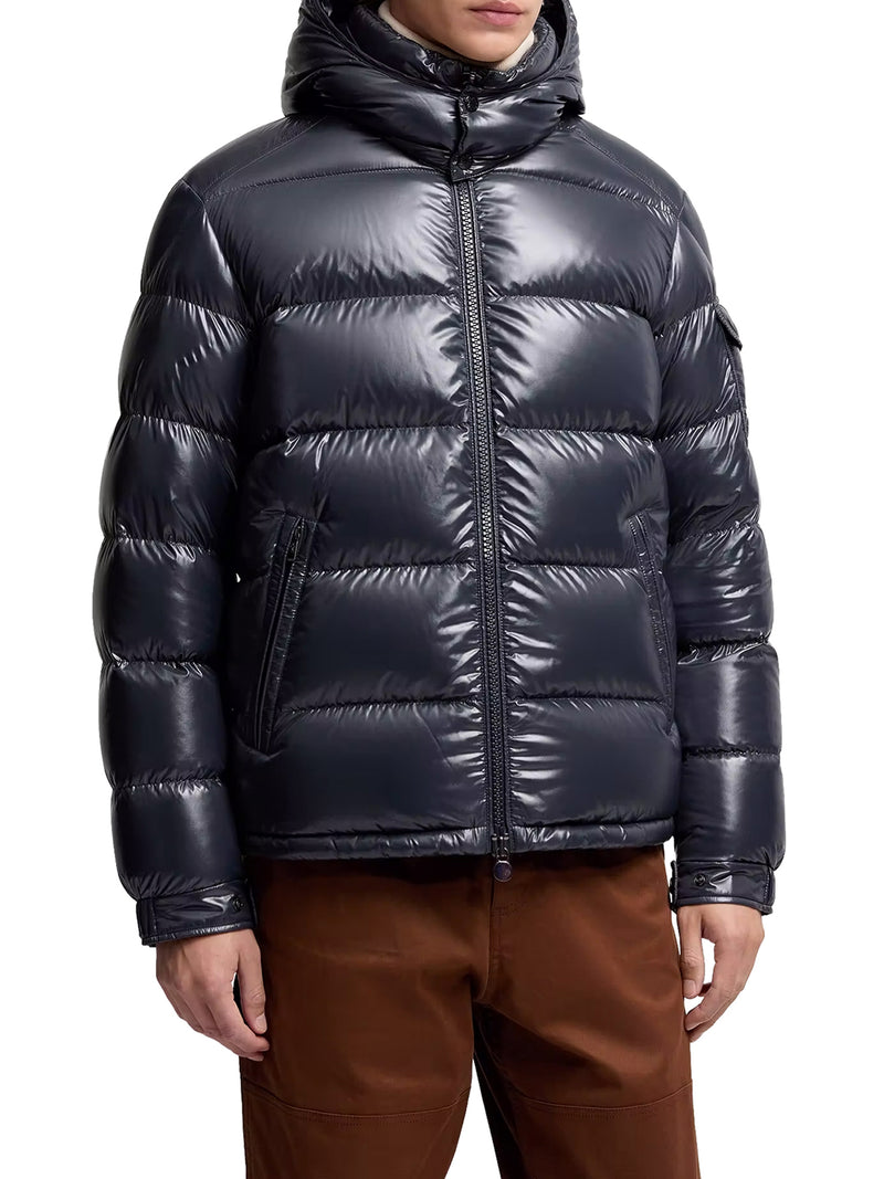 PIUMINO CORTO MONCLER MAYA CON CAPPUCCIO