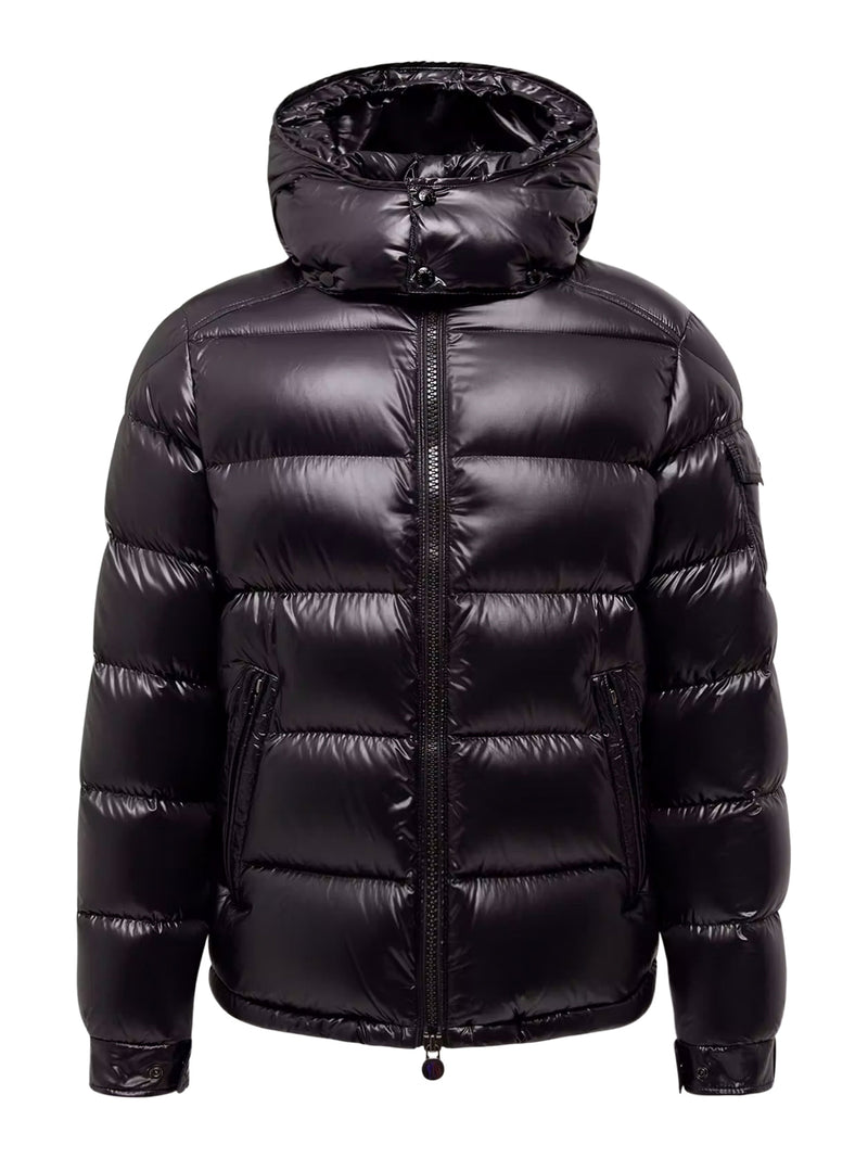 PIUMINO CORTO MONCLER MAYA CON CAPPUCCIO