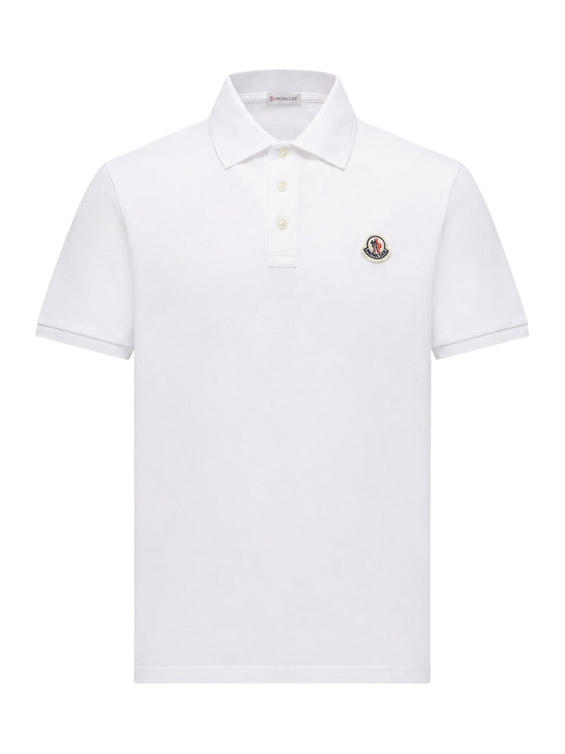 POLO IN COTONE PIQUET CON PATCH LOGATO