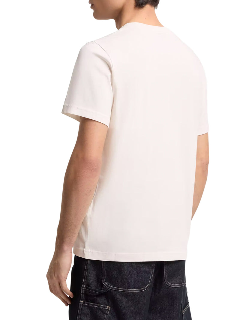 T-SHIRT LOGATA IN COTONE