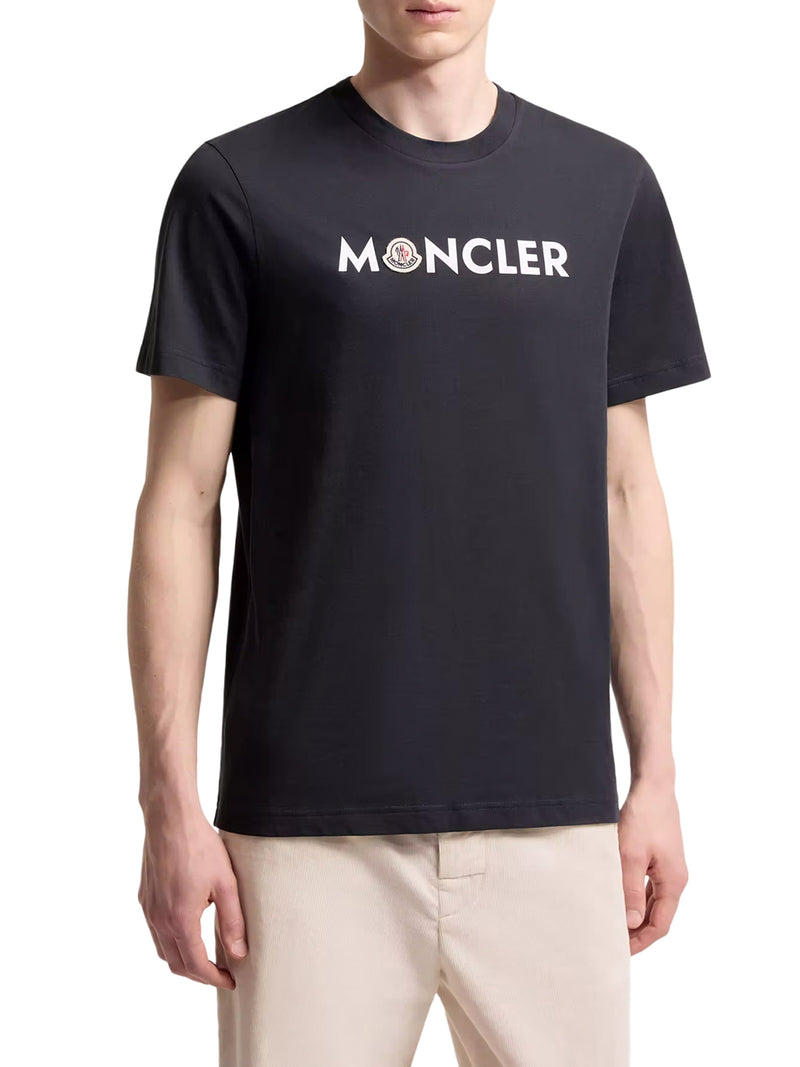 T-SHIRT LOGATA IN COTONE