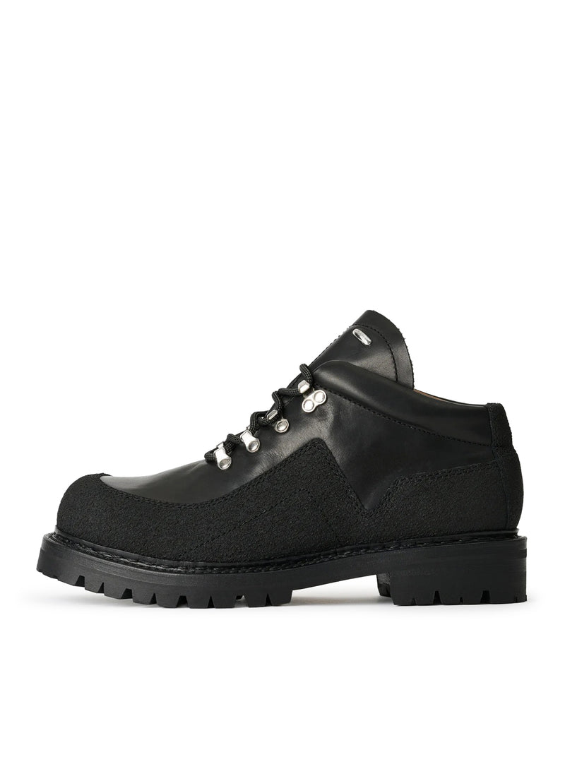 STIVALE QUEST IN PELLE BOVINA NERA