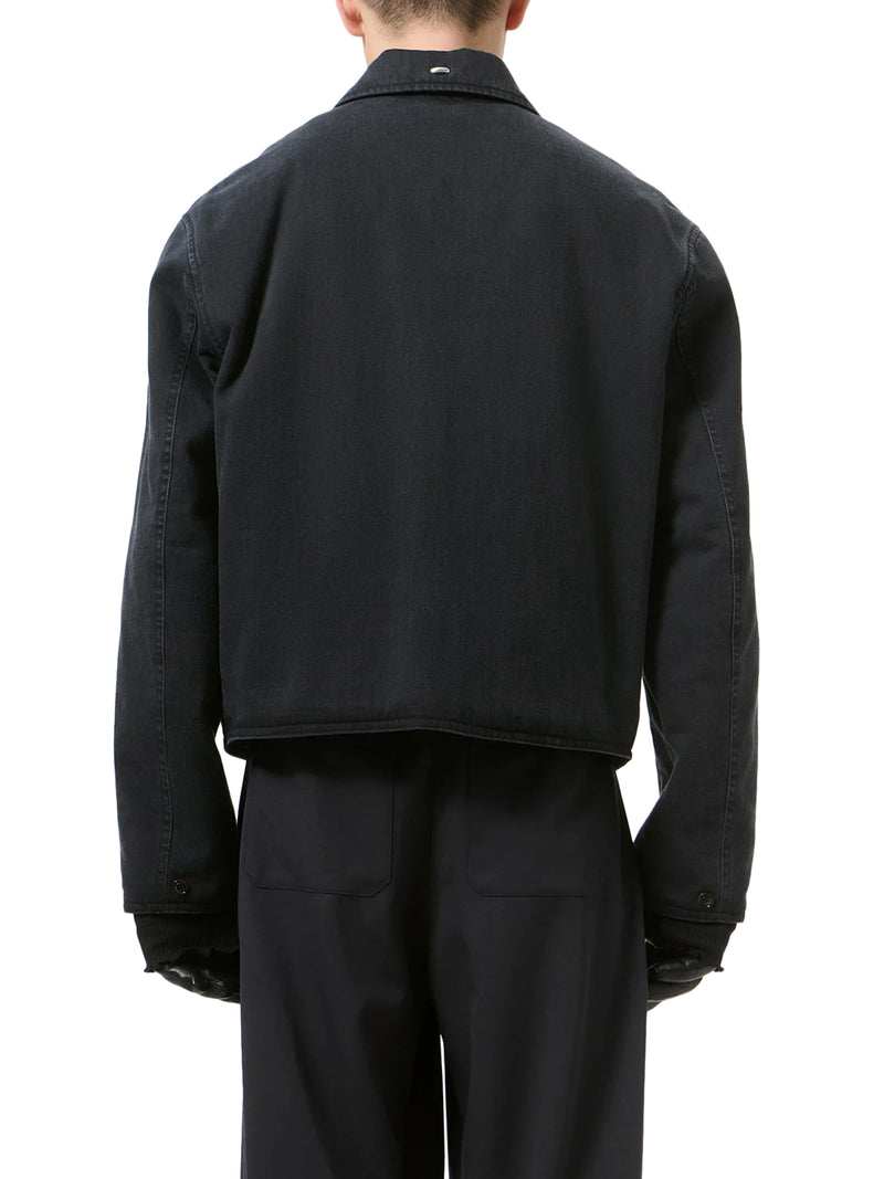 GIACCA ENZYME CON ZIP IN COTONE ORGANICO