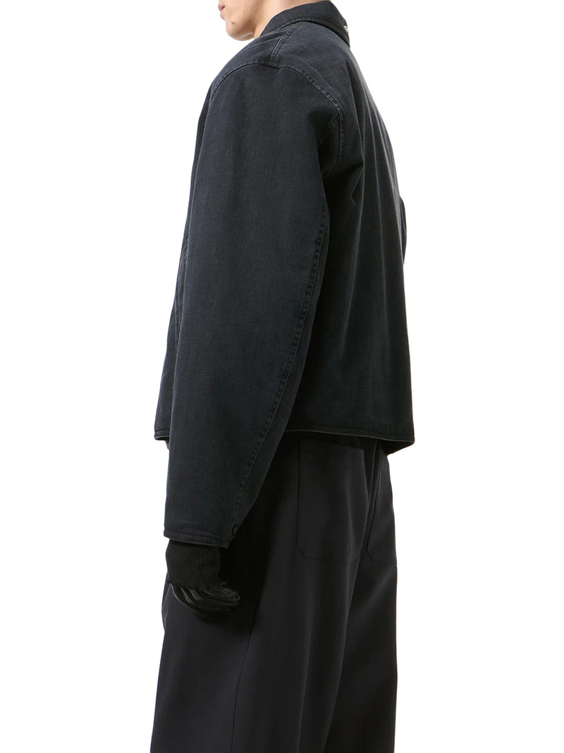 GIACCA ENZYME CON ZIP IN COTONE ORGANICO