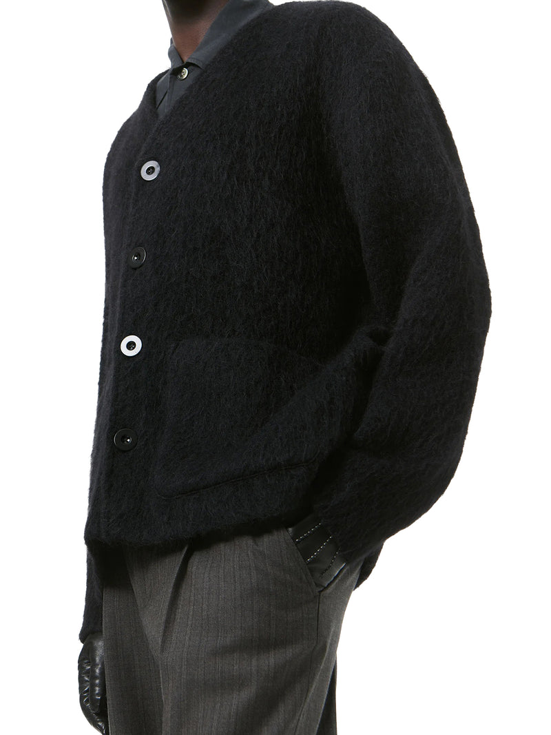 CARDIGAN IN LANA MOHAIR
