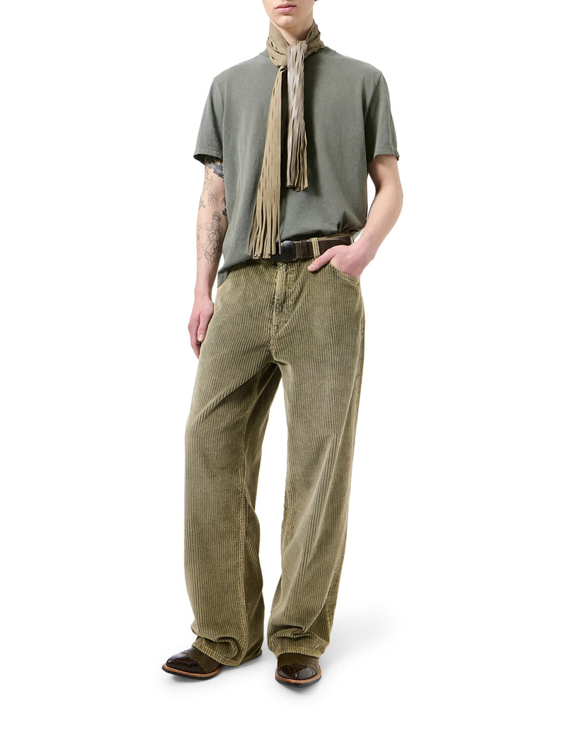 PANTALONI IN VELLUTO A COSTE
