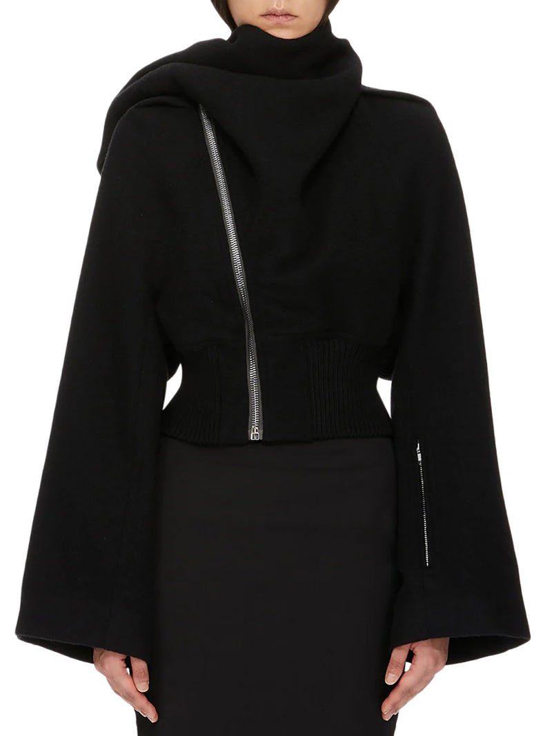 BOMBER SCARF FLIGHT IN LANA COTTA