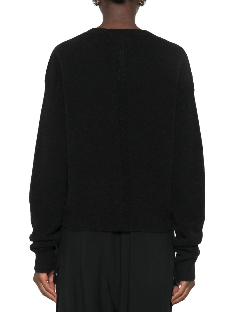 MAGLIONE A MANICHE LUNGHE CON SCOLLO A V