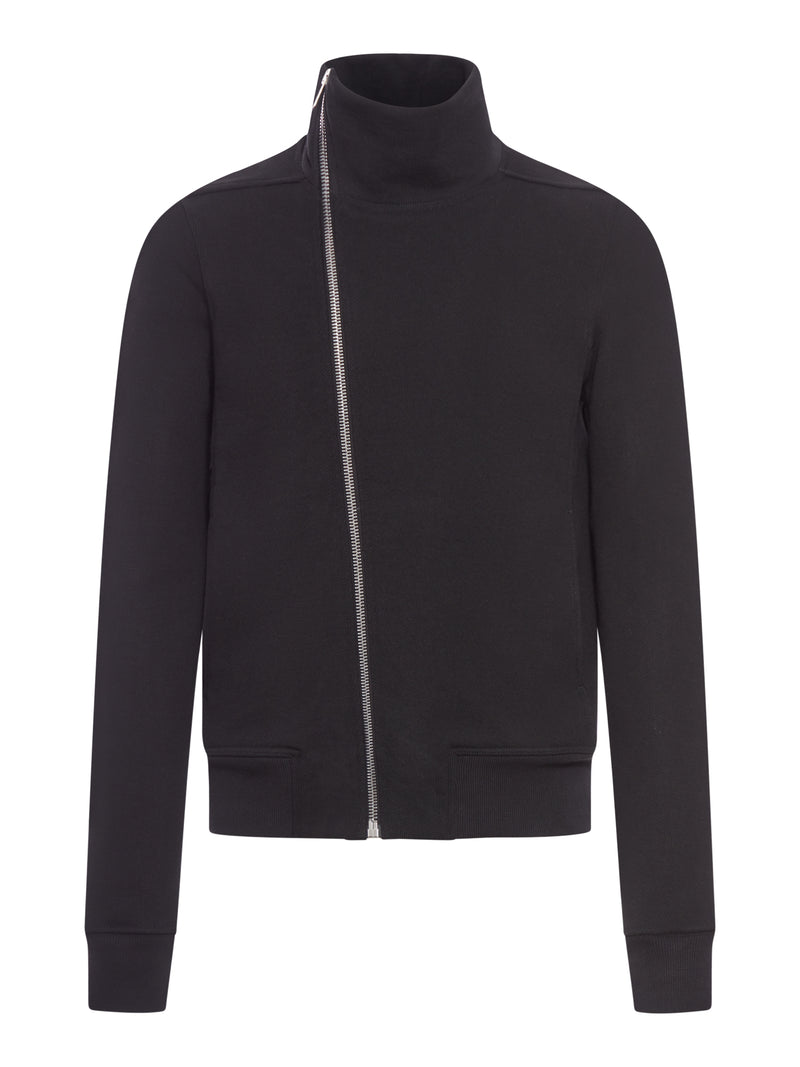 FELPA JOGGER BAUHAUS CON ZIP E CAPPPUCCIO