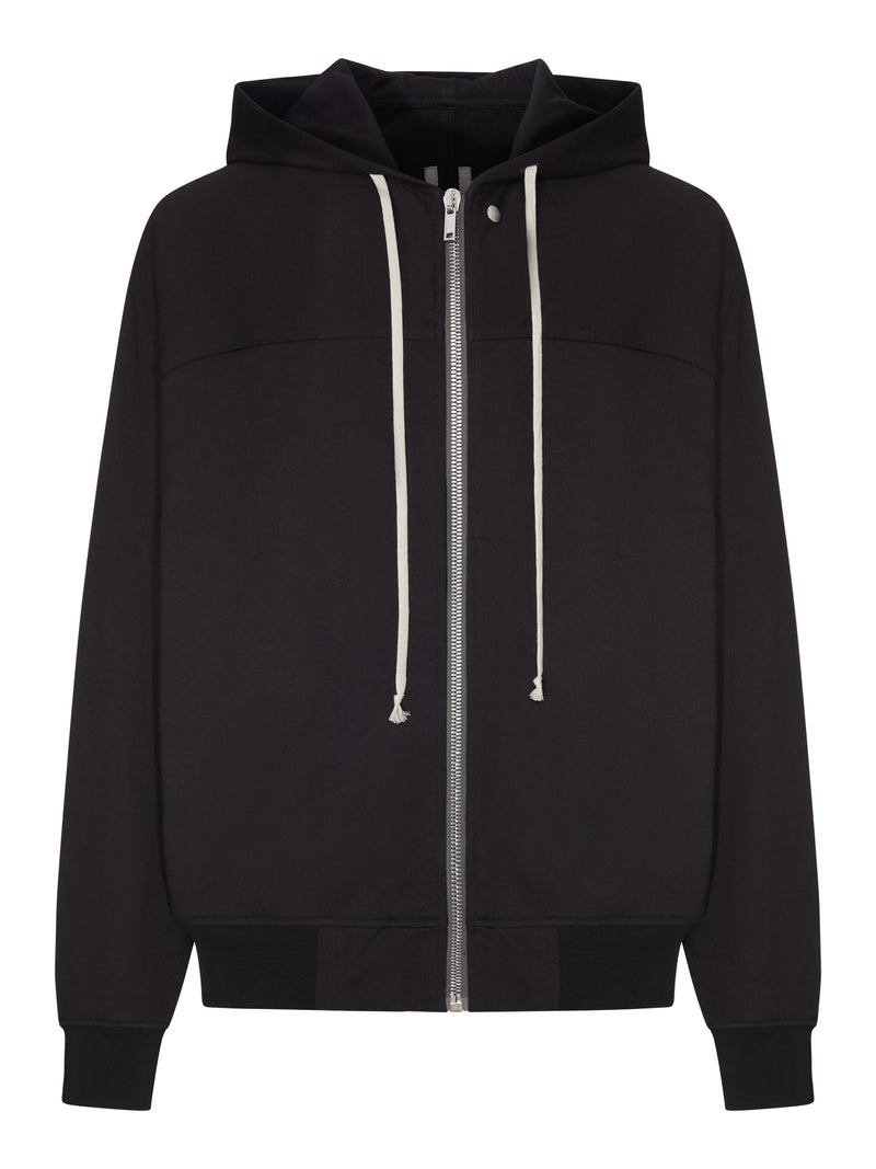 FELPA WINDBREAKER CON CAPPUCCIO E ZIP