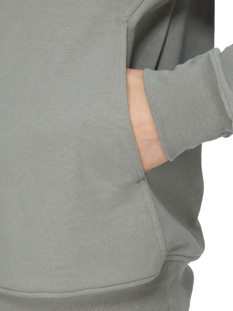 FELPA WINDBREAKER CON CAPPUCCIO E ZIP