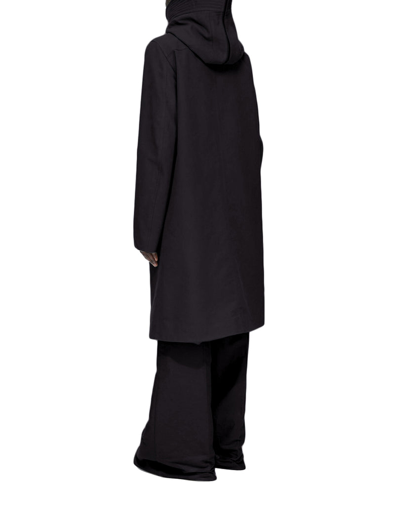 PARKA LUNGO IN COTONE CON CAPPUCCIO