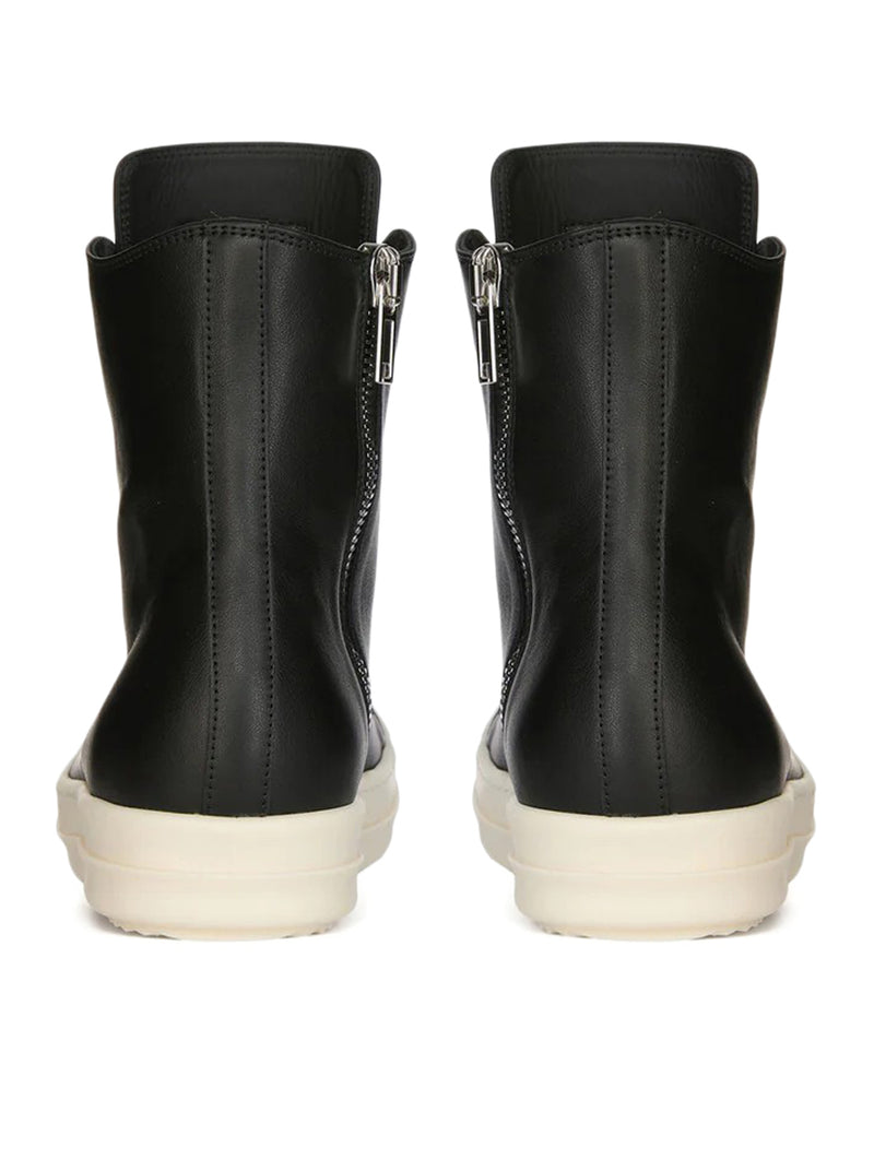 SNEAKERS ALTE IN PELLE DI VITELLO