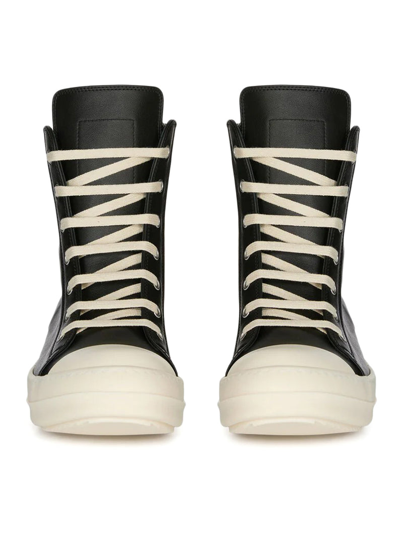 SNEAKERS ALTE IN PELLE DI VITELLO