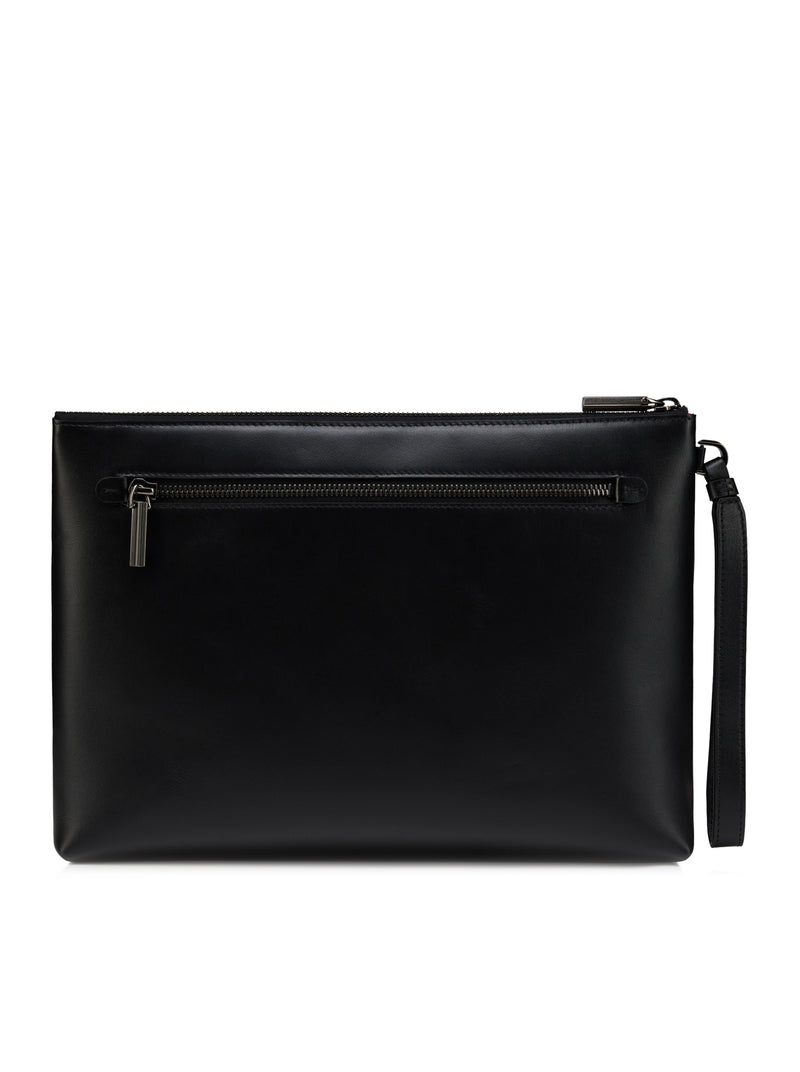 POCHETTE KOSMICA IN PELLE DI VITELLO LISCIA