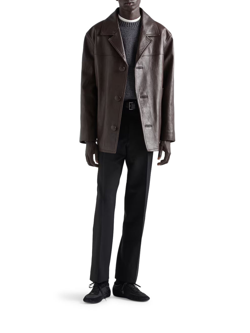 PANTALONI IN LANA MOHAIR