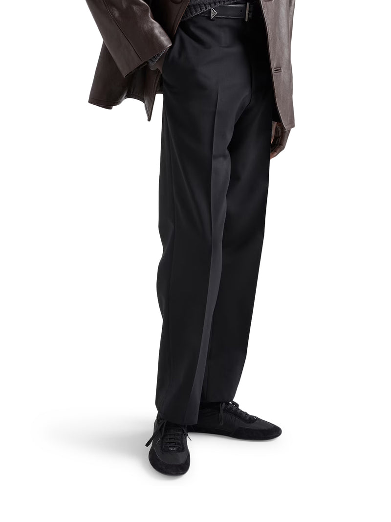 PANTALONI IN LANA MOHAIR