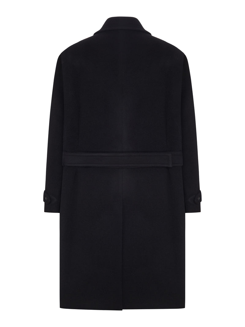 CAPPOTTO LUNGO IN MISTO LANA E CASHMERE