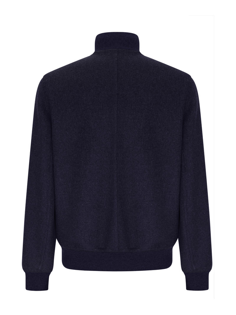 BLOUSON IN LANA E CASHMERE