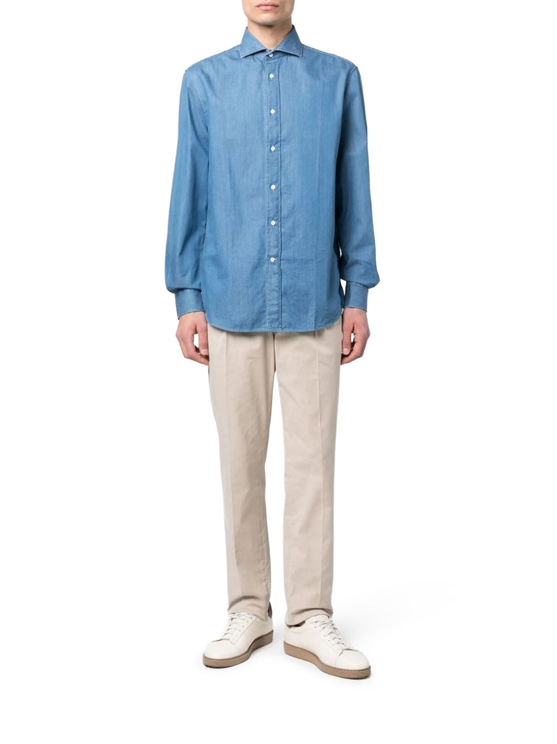 CAMICIA IN DENIM MEDIUM