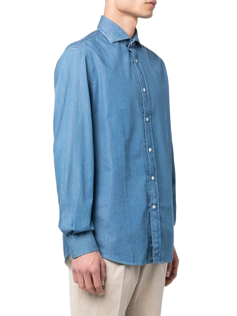 CAMICIA IN DENIM MEDIUM