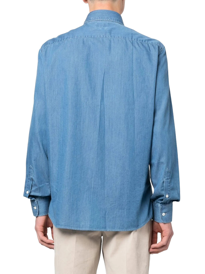 CAMICIA IN DENIM MEDIUM