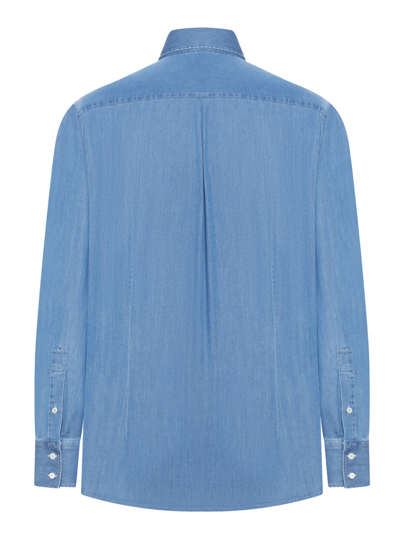 CAMICIA IN DENIM MEDIUM