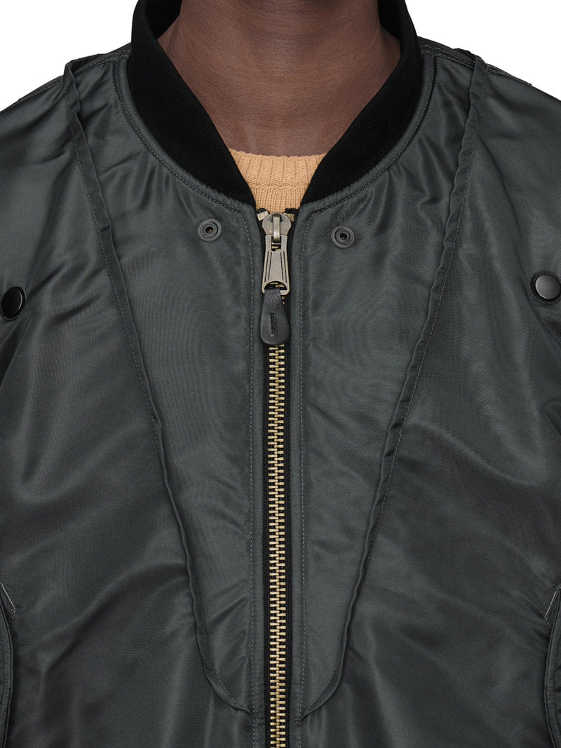 BOMBER REVERSIBILE IN NYLON