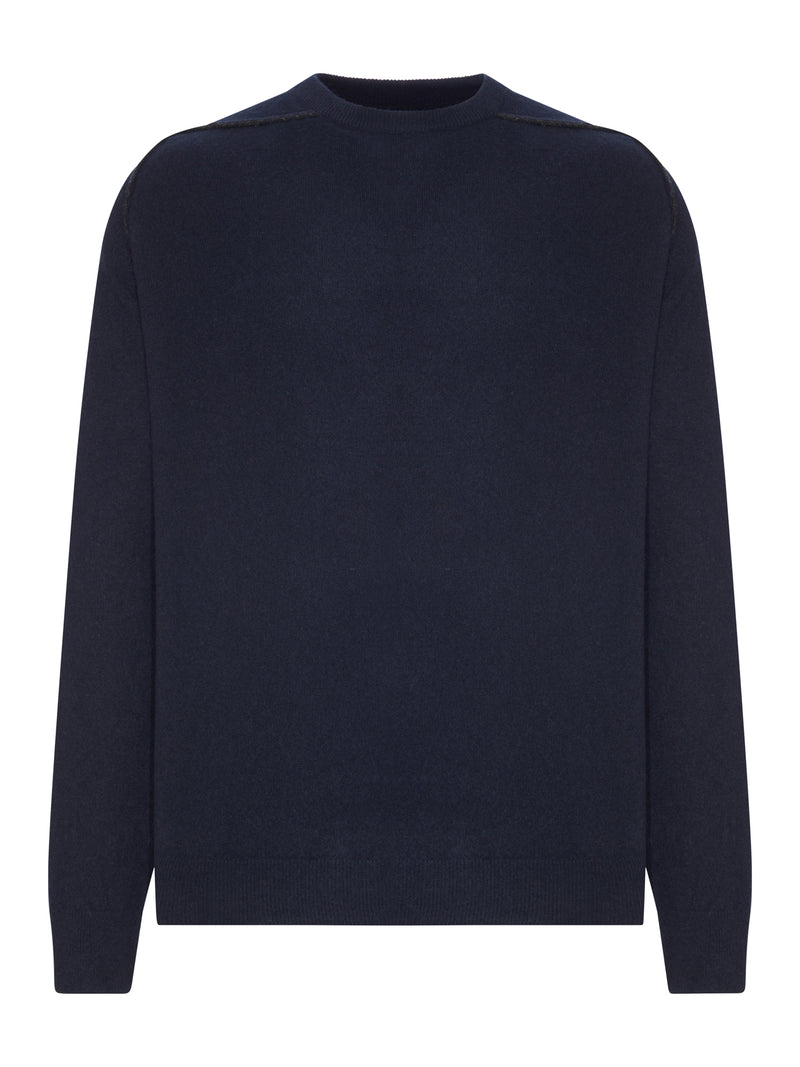 MAGLIA GIROCOLLO IN LANA VERGINE