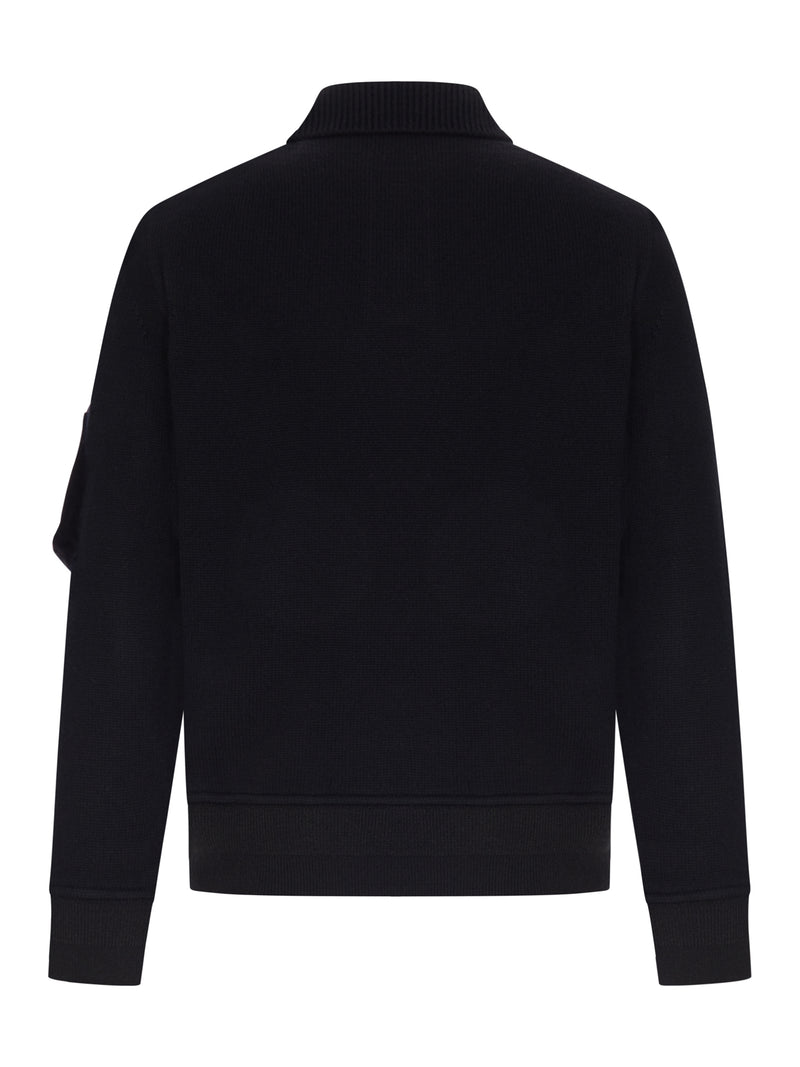 MAGLIA POLO IN MAGLIA CON DETTAGLIO ZIP