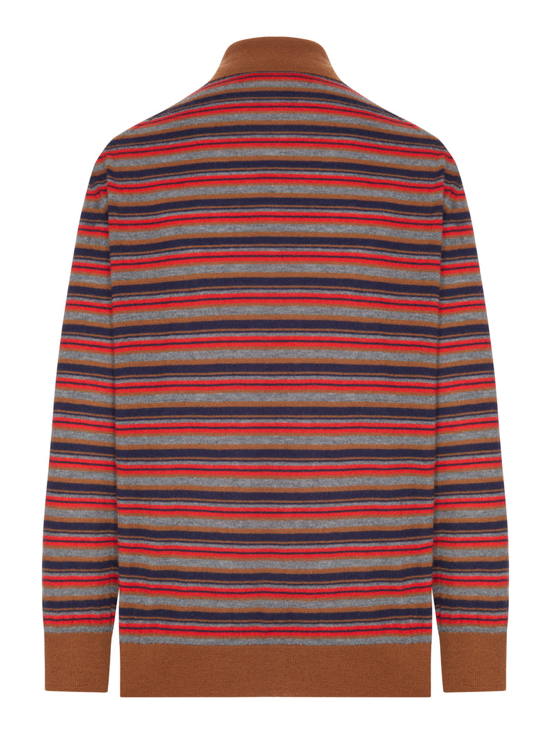 POLO IN CASHMERE  A RIGHE